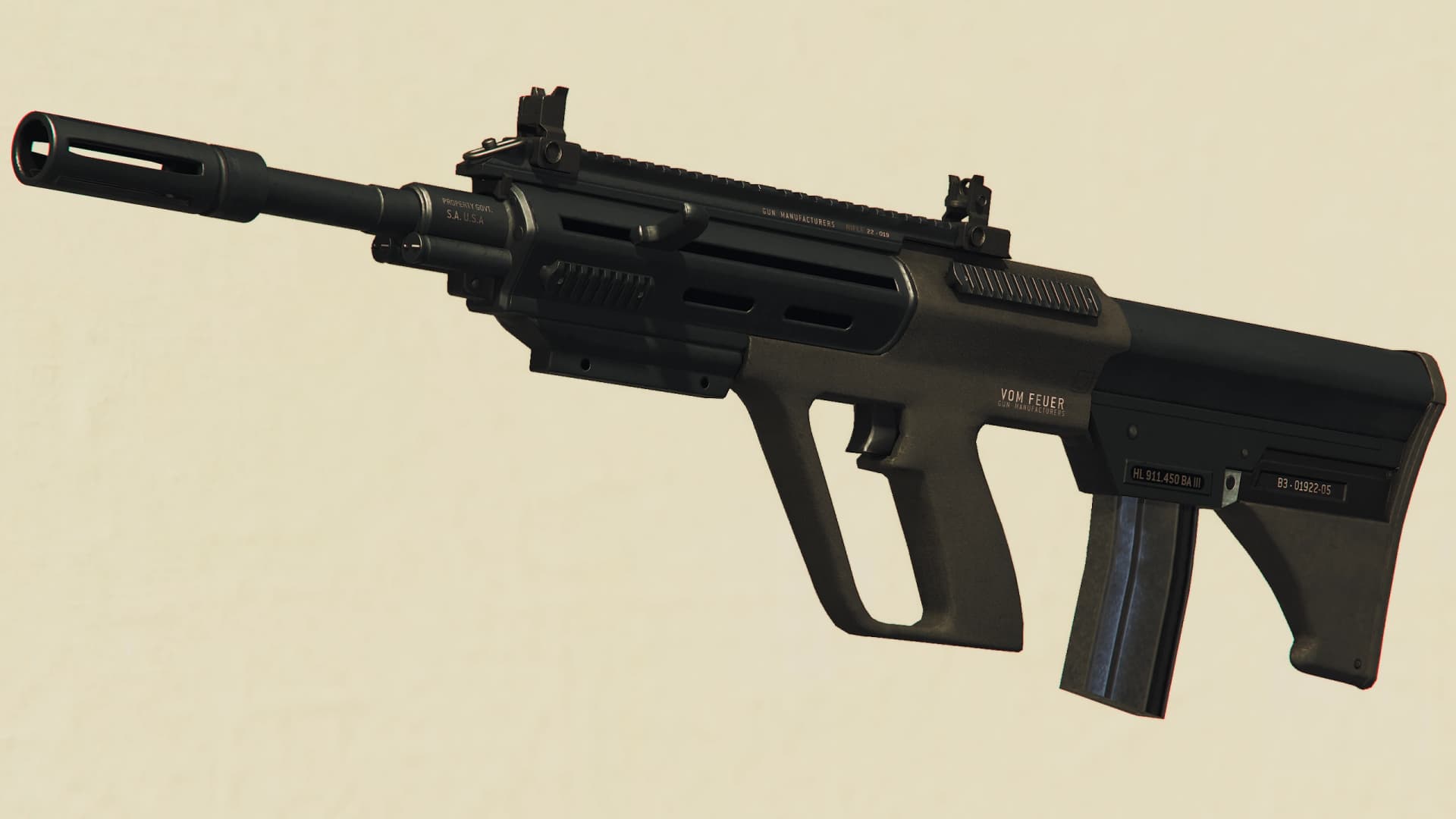 El Strickler Military Rifle GTA Online Weapon