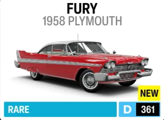 1958 Plymouth Fury