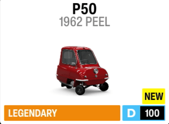 1962 Peel P50 Trolli Edition