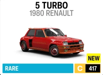 1980 Renault 5 Turbo