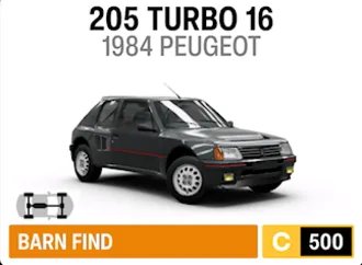 1984 Peugeot 205 Turbo 16