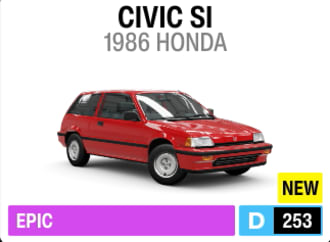 1986 Honda Civic Si