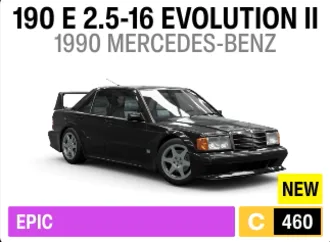 1990 Mercedes-Benz 190E 2.5-16 Evolution II