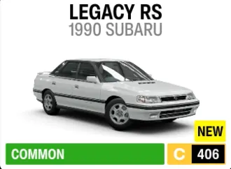 1990 Subaru LEGACY RS