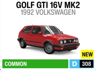 1992 Volkswagen Golf GTI 16V Mk2