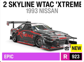 1993 Nissan #32 Skyline WTAC 'Xtreme GTR'