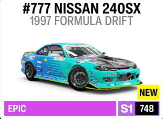 1997 Formula Drift #777 Nissan 240SX