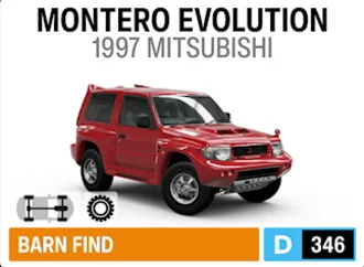 1997 Mitsubishi Montero Evolution