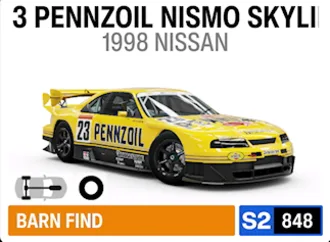 1998 Nissan #23 Pennzoil NISMO Skyline GT-R