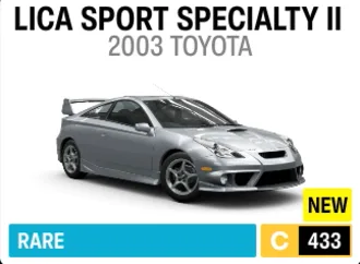 2003 Toyota Celica Sport Specialty II