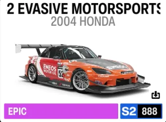 2004 Honda #52 Evasive Motorsports S2000 WTAC