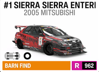 2005 Mitsubishi #1 Sierra Sierra Enterprises Lancer Evolution Time Attack
