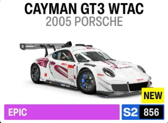 2005 Porsche Cayman GT3 WTAC