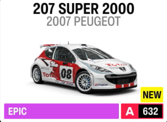 2007 Peugeot 207 Super 2000