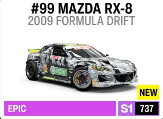 2009 Formula Drift #99 Mazda RX-8