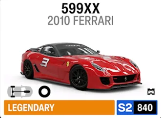 2010 Ferrari 599XX