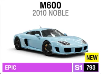 2010 Noble M600