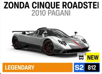 2010 Pagani Zonda Cinque Roadster