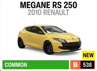 2010 Renault Megane RS 250