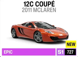 2011 McLaren 12C Coupé