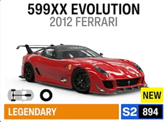 2012 Ferrari 599XX Evolution