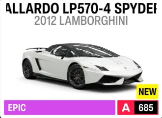 2012 Lamborghini Gallardo LP 570-4 Spyder Performante