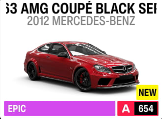 2012 Mercedes-Benz C 63 AMG Coupé Black Series