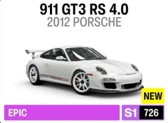 2012 Porsche 911 GT3 RS 4.0