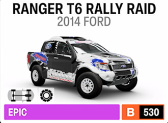 2014 Ford Ranger T6 Rally Raid
