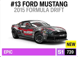 2015 Formula Drift #13 Ford Mustang