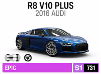 2016 Audi R8 V10 plus
