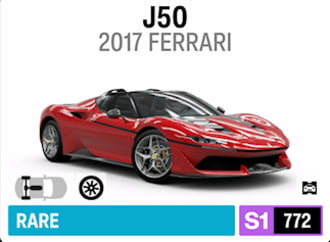 2017 Ferrari J50