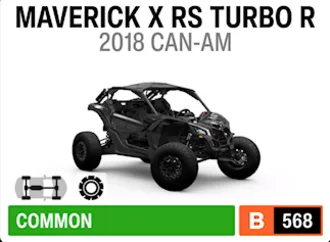 2018 Can-Am Maverick X RS Turbo R
