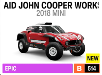 2018 MINI X-raid John Cooper Works Buggy