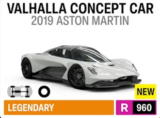 2019 Aston Martin Valhalla Concept Car