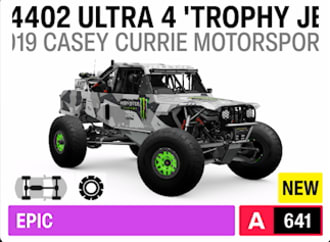 2019 Jeep #4402 Ultra 4 'Trophy Jeep'