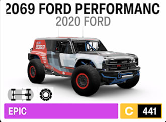 2020 Ford #2069 Ford Performance Bronco R