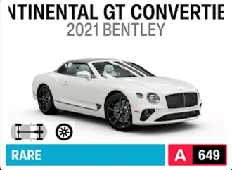 2021 Bentley Continental GT Convertible