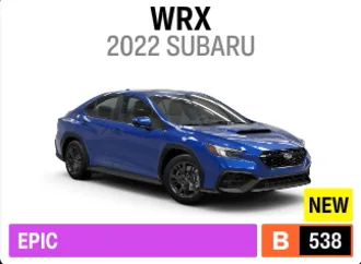 2022 Subaru WRX